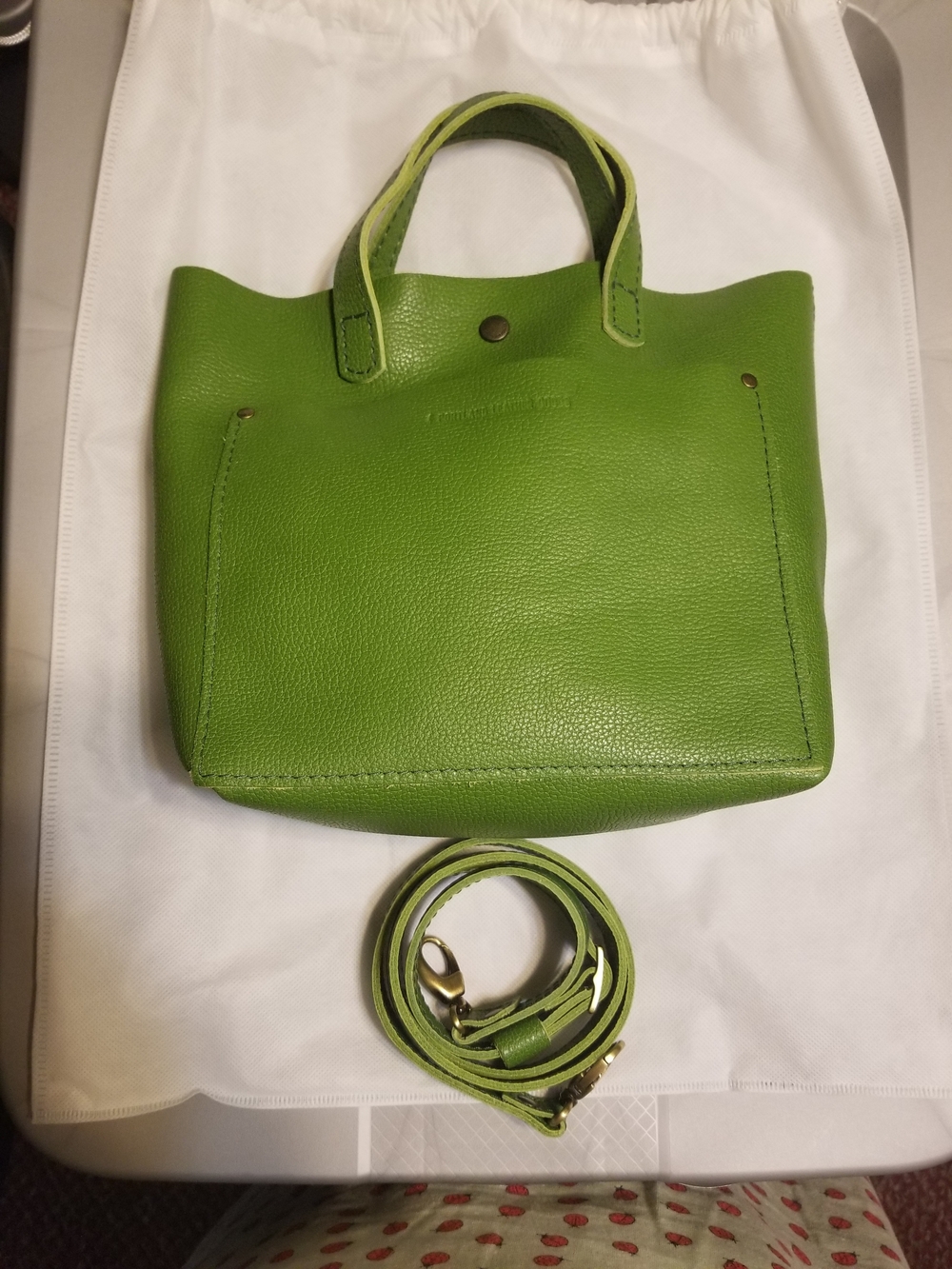 PORTLAND LEATHER MINI CROSSBODY Tote MANTIS Classic